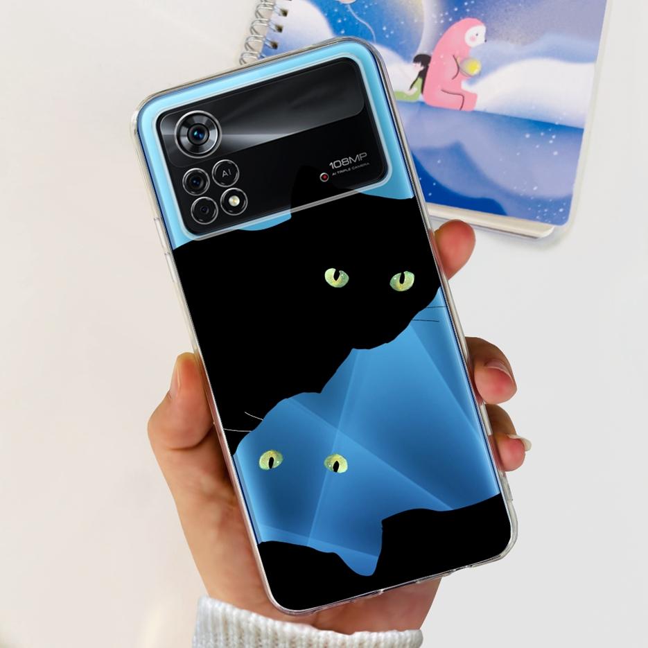Для Xiaomi Poco X4 Pro 5G Чехол Стильный Расписной Чехол Мягкий Силиконовый Чехол для Телефона Для Xiaomi Poco M4 Pro 5G M4Pro X4Pro Fundas Coque
