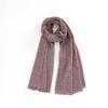 Autumn and Winter Versatile Retro Color Matching Small Plaid Scarf Comfortable and Warm Small Thousand Bird Plaid Shawl Scarf Elegant