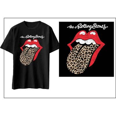 The Rolling Stones - Язык с леопардовым принтом (Футболка)