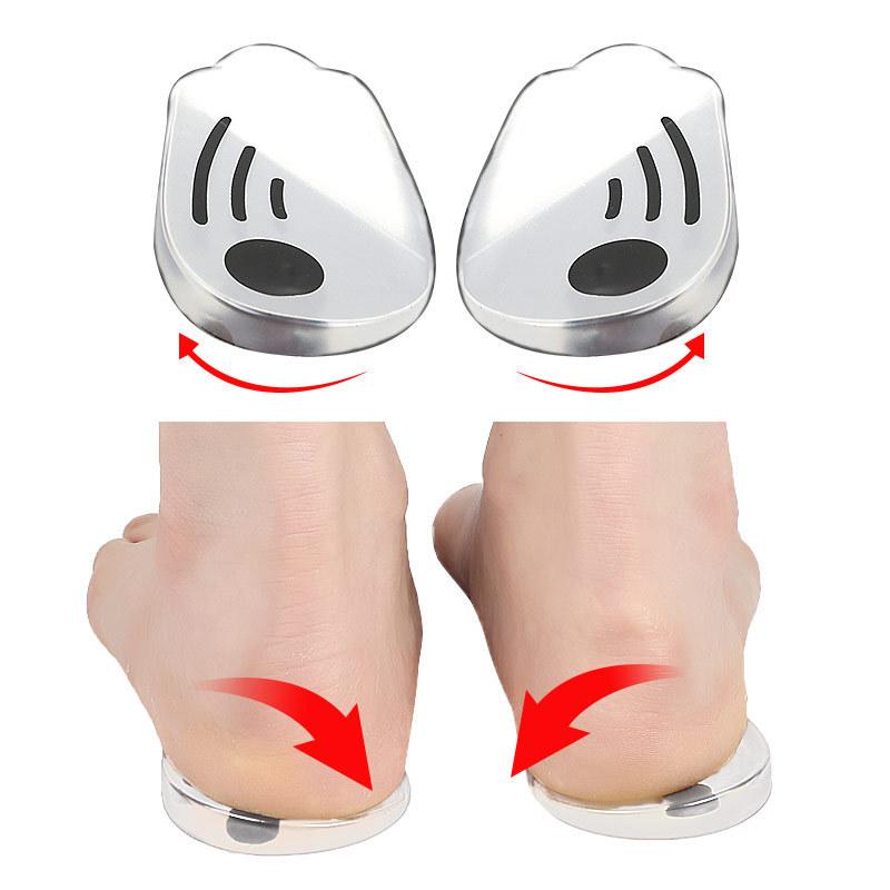 Магнитные силиконовые массажные стельки Гелевые стельки для ног O/X типа Ортопедические подпяточники Корректор Вальгусной Варусной деформации стопы Вставка в обувь для ухода за ногами