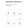 Power Adapter World Wide All In Adapter 3 USB Type Plug Wall