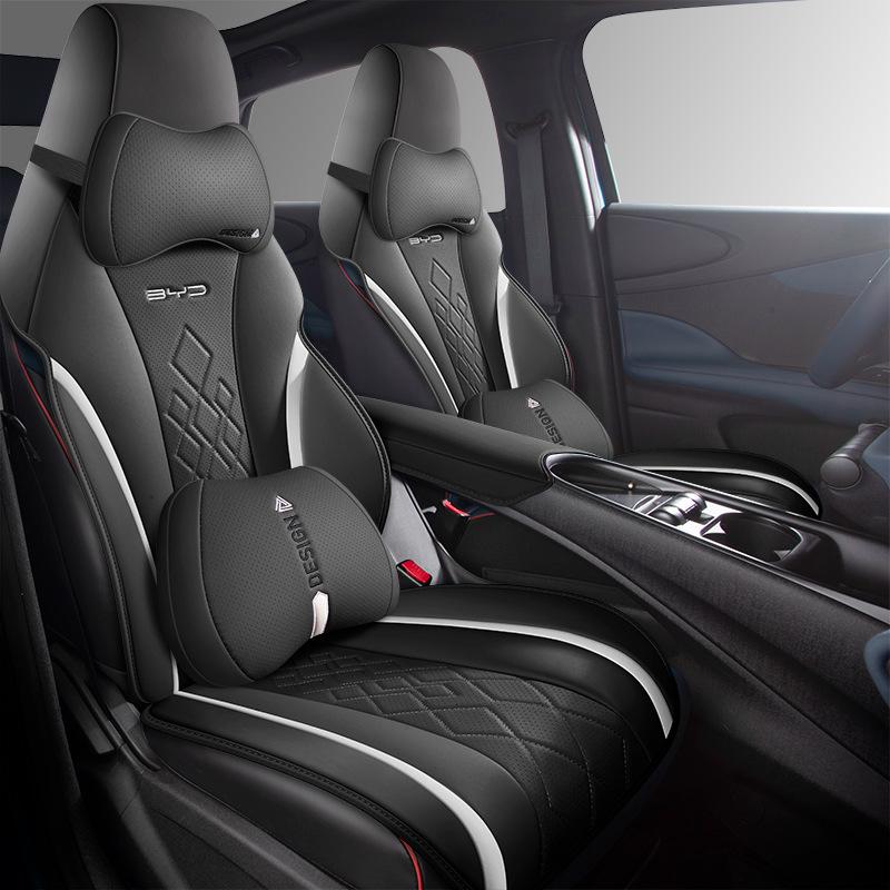 BYD Dolphin Waist-Fit Car Seat Cushion, Year-Round, Non-Binding, Non-Slip, Pure Electric 