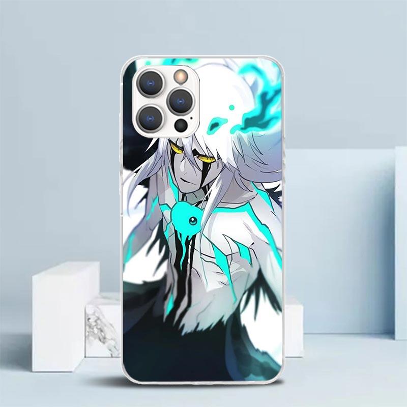 Bleach Улькиорра Сифер 4 Мягкий Чехол для iPhone 16 17 Air 15 14 Pro Max 16E Чехол для Телефона 13 Mini 12 11 7 SE 8 С рисунком Подходящий Cas