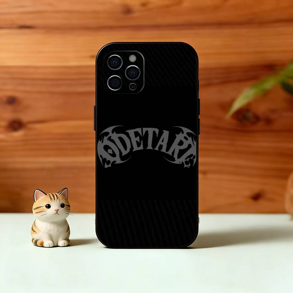 Чехол для телефона R-Rapper O-Odetari для iPhone 17,16,15,14,13,12,11 Plus,Pro Max,XS,Мягкий силиконовый черный чехол