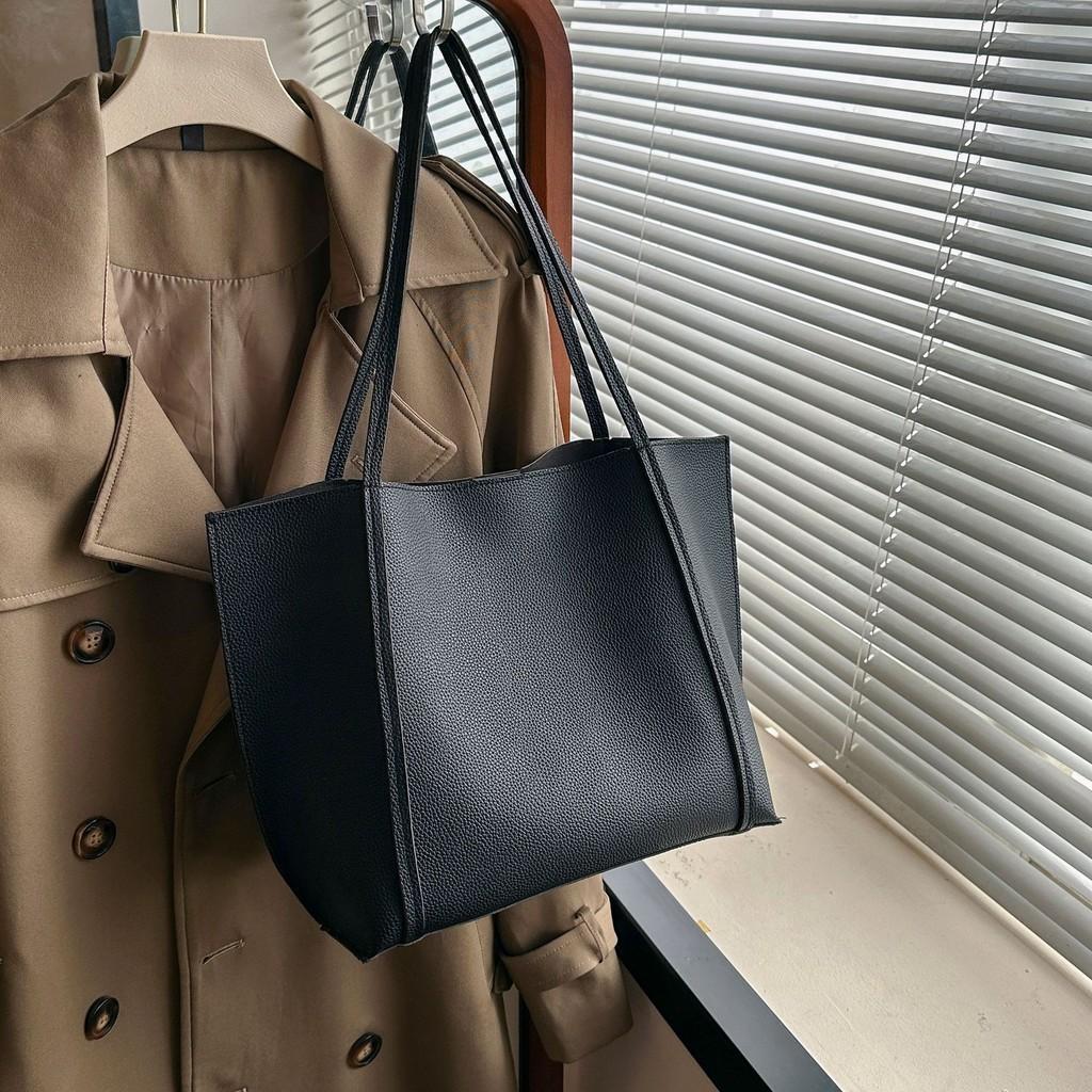 Стильный городской минималистичный набор из двух больших сумок-тоут для повседневного использования