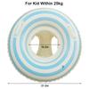 Rooxin Thickened Inflatable Swimming Ring Tube Water Park Swimming Circle For Kids Adults Swim Ring Pool Float Toy