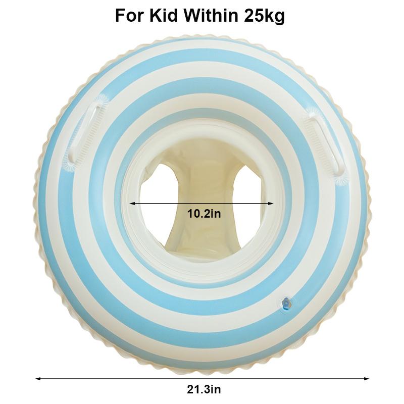 Rooxin Thickened Inflatable Swimming Ring Tube Water Park Swimming Circle For Kids Adults Swim Ring Pool Float Toy