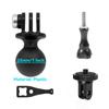 Portable RAM Mount Ball Tripod Head Base Adapter For DJI Action 4 SJCAM Insta360 X4 GoPro Hero 13 12 11 10 9 Camera Accessories