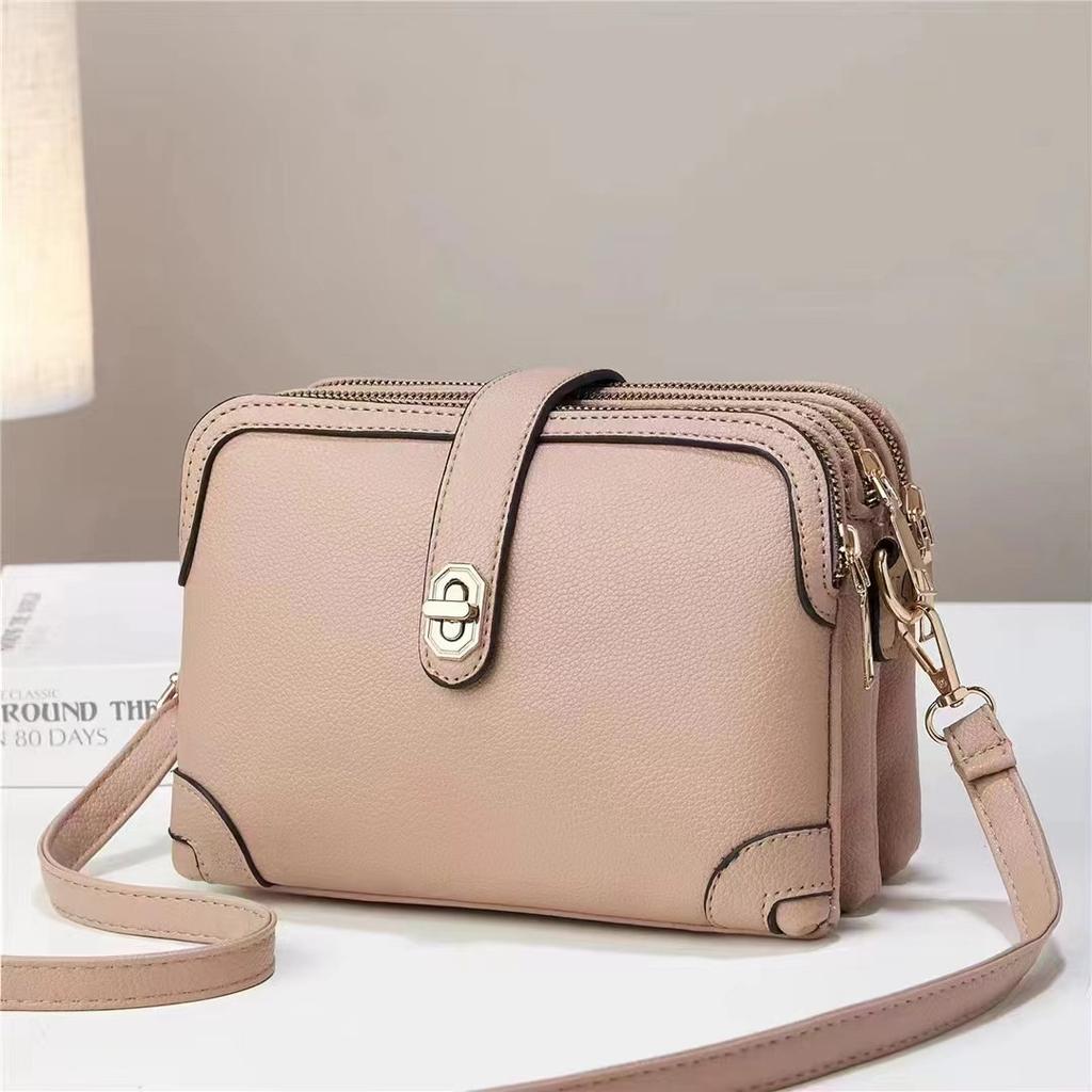 WTEMPO Large Capacity Retro High-end Soft Faux Leather Bags Casual Women's Handbbags Versatile Shoulder Bags PU Crossbody Bags Special Gift