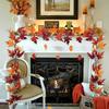 Autumn 180cm Artificial Fall Maple Leaves Garland Hanging Plant Home Decor Party