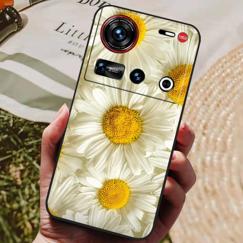 Для ZTE Nubia Z70 Ultra 5G Чехол 6.85'' Черный Силиконовый ТПУ Мягкий Чехол для Телефона для Nubia Z70 Ultra Защитные Задние Крышки Z 70 Ultra
