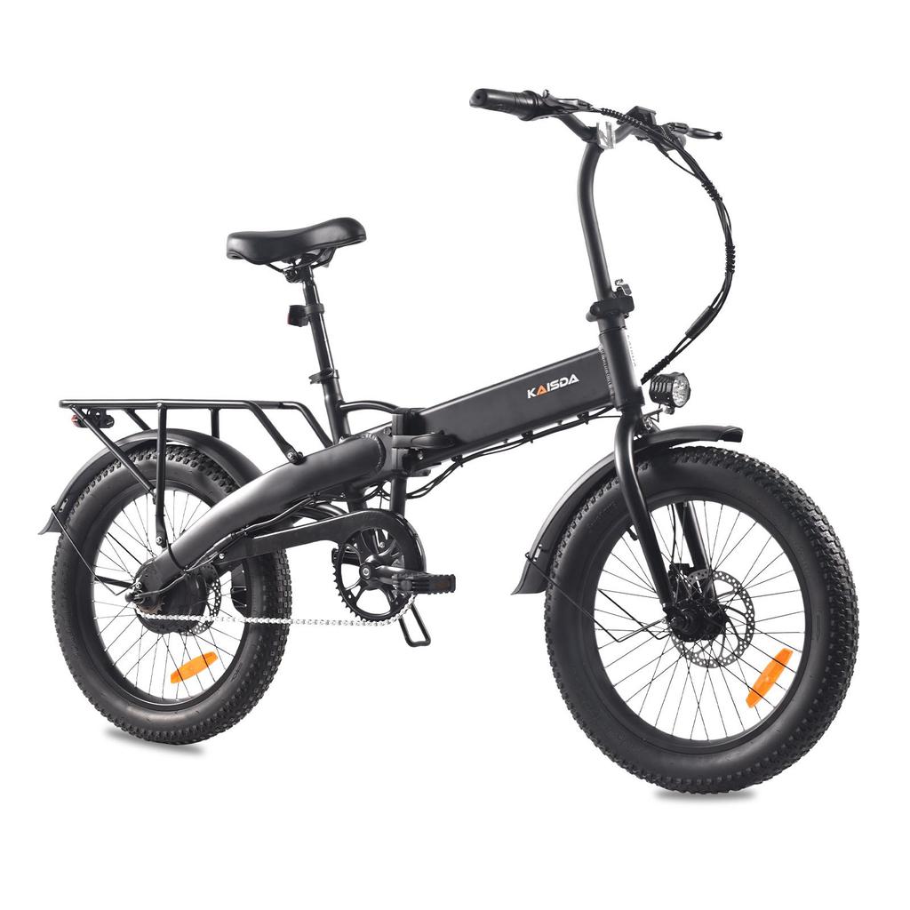 KAISAD K2C-1 Foldable Adult Electric Bicycle with 350W Motor 36V10.4Ah Battery and 20-Inch Tires Perfect for Urban Commuting