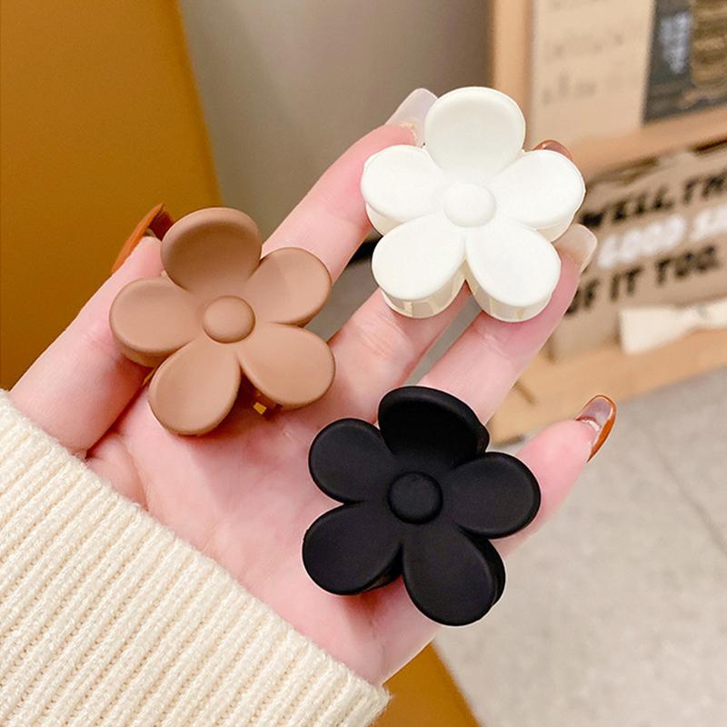 1 шт. милые заколки для волос с цветком для девочек, заколки-крабы, женские шпильки, заколки-крабы, держатели для хвостиков, головные уборы, аксессуары для волос