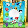Inanimate Insanity printed throw blanket—lightweight,soft,warm;versatile blanket for all seasons—perfect as &air-conditioning throw,nap blanket