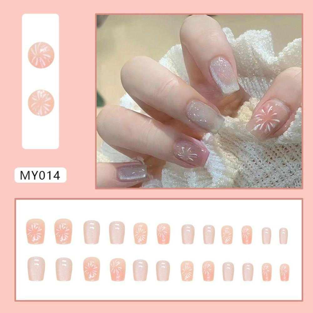 Элегантные накладные ногти длинные миндалевидные накладные ногти маникюр типсы для ногтей DIY