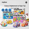 Mideer Mi Lu 3D Оригами Самолет Развивающая игрушка для малышей, от 2 лет, Книга для вырезания из бумаги для детей