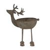 Hill Interiors Metal Reindeer Bowl
