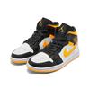 Air Jordan 1 Mid SE White Laser Orange Женские кроссовки Черные CV5276-107