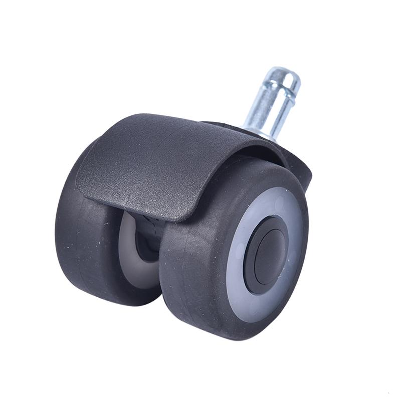 Universal Mute Wheel Office Chair Replacement Casters Rubber Roller Furniture