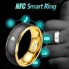 Multifunctional Finger Digital Ring Stainless Steel NFC Finger Ring for Android Phone Men