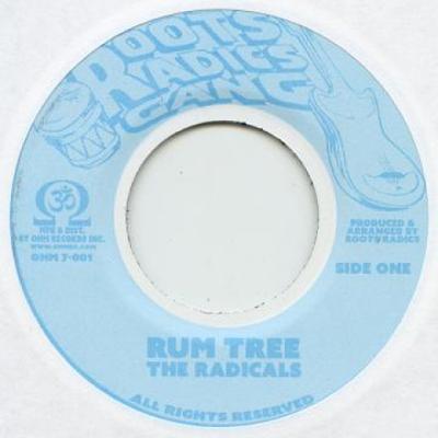 7-дюймовая пластинка RADICALS - Rum Tree / Dub OHM7001 Roots Radics Ga 1986 США Регги, Ска и Даб Б/у