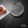 Wutuo 18cm Stainless Steel Fine Mesh Strainer & Colander Set