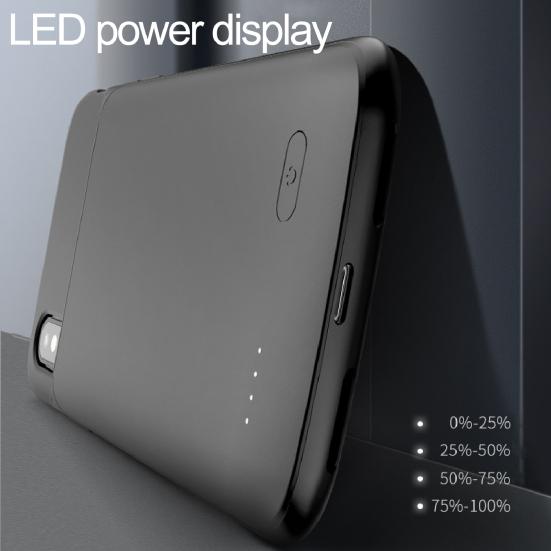 Чехол-аккумулятор Портативный перезаряжаемый ультратонкий защитный чехол-зарядное устройство для iPhone X/XS/XR/XS Max
