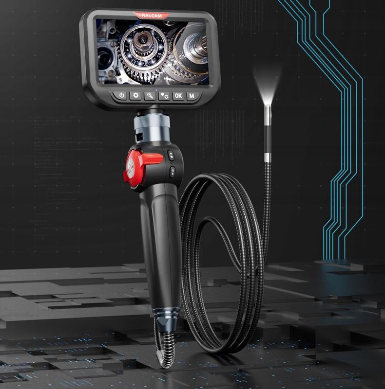 BOROSCOPE Inspection Camera Ralcam H404B-MAX Endoscope 3.9mm HD 5” LCD IP67