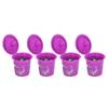100ML 4Pcs Refillable Reusable Coffee Capsule Cup Filter for Coffee Machine Accessories