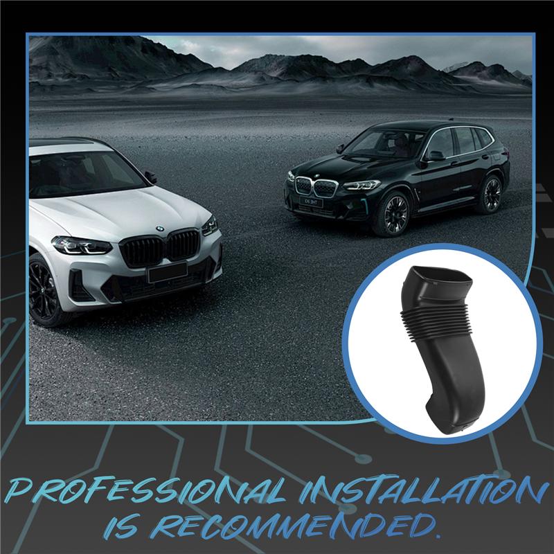 Точно для BMW E53 X5 3.0I 3.0L L6 Корпус воздушного фильтра к Воздуховоду от радиатора 13711438471