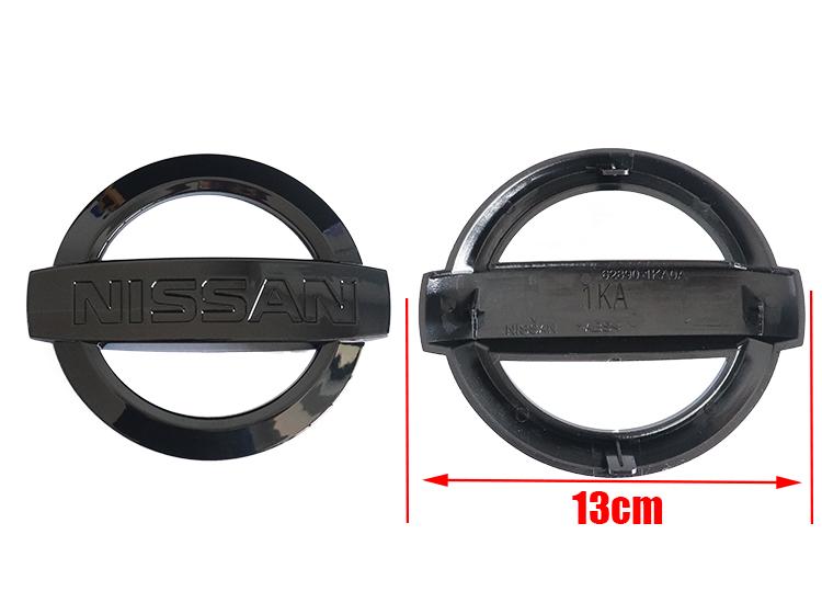 CGANEI1 1pcs 3D Nissan old ABS 13cm 14cm 15cm Car Front logo Front grill Car front hood Emblem sticker styling Accessories