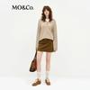 MO&Co. Women's Sophisticated Lightweight Warm Polo Knit Sweater