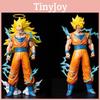 Потрясающая фигурка Гоку Супер Сайяна 3 из Dragon Ball Z Gk с уникальным двойным скульптом головы