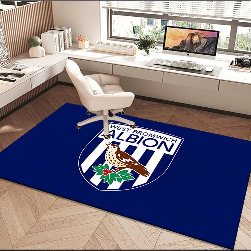1PC rug Bromwich Albion Carpet, Chair Rug,Area Rug for Office Bedroom living rooms bedroom, Doormat decor Christmas fan gifts