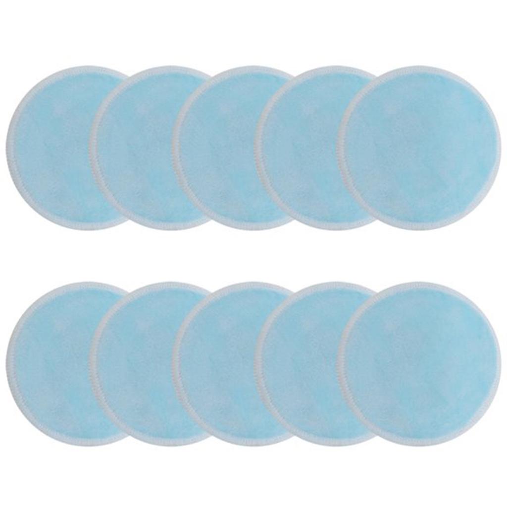 Reusable Makeup Remover Pads 10 Pieces Soft Organic Cotton Rounds With Washable Drawstring Washcloth Towel