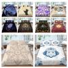 Bedding Set 3D Bohemian Home Bed Cover Homes Bedclothes Textiles Cool Children Boys Single Double King Size