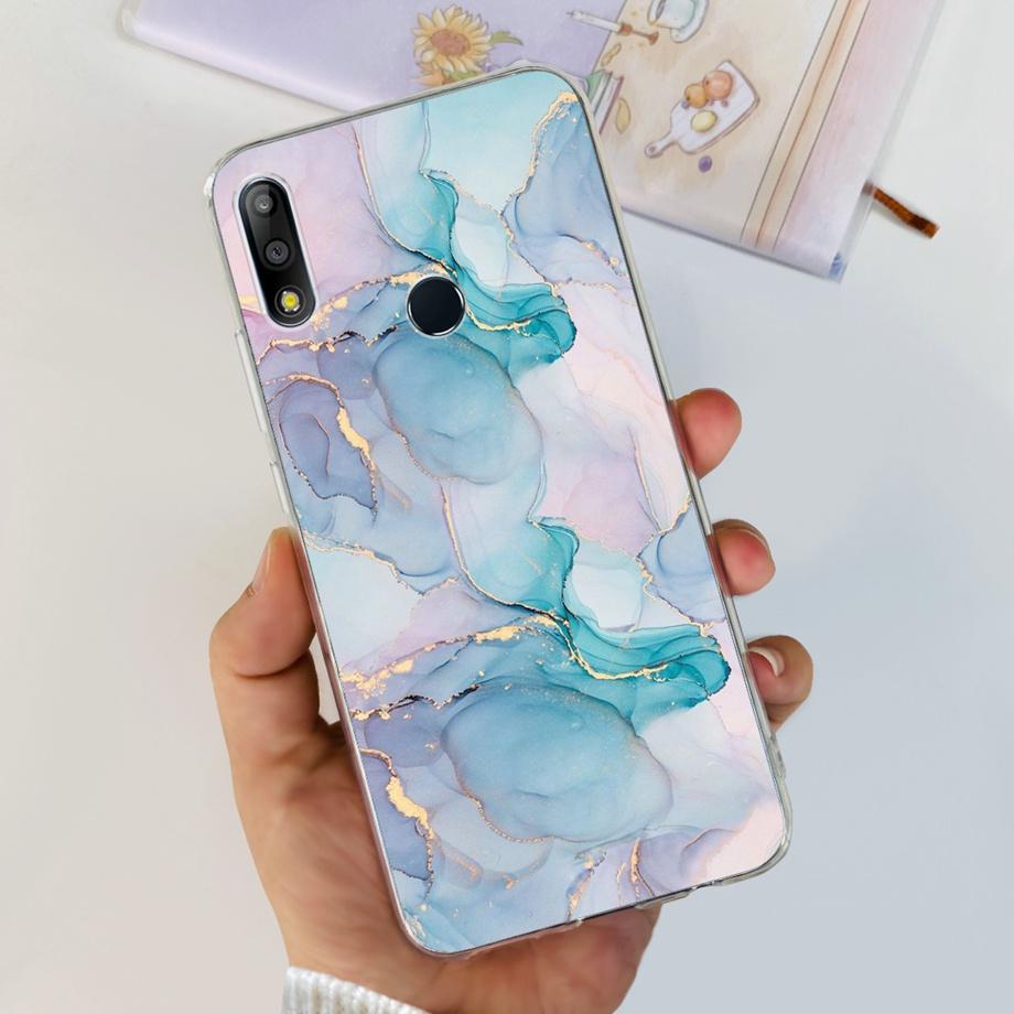 Case for Asus ZenFone Max Pro M2 ZB631KL ZB631KL Capa Soft Silicone Transparent TPU phone Back Mask protecive Cover Jelly Paint