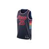 NBA Basketball Jersey, Fan Edition, Philadelphia 76ers, Simmons No. 25 Men Tops Blue DB4041-419