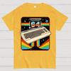 Commodore 64 Unisex 100% Cotton Summer Casual Cool Loose T-Shirt