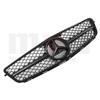 CRI1Glossy Black AMG Style Bumper Grille Grill With OE Style Emblem Logo For Mercedes Benz C-Class W204 2008-14 C180 C200 C250 C350