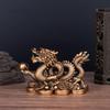 RemeeHi Dragon Figurine Zodiac Dragon Figurine Dragon Year of the Dragon Object Five Claws Interior Living Room Entrance Object Ornament Increase