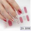 Трехмерная водонепроницаемая не требующая глажки гелевая пленка для ногтей полная наклейка весенне-летняя пленка для ногтей бумага пленка для ногтей бумага