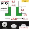 T-Shaped Nylon Insulating Bushing Spacer for M3-M35 Threads
