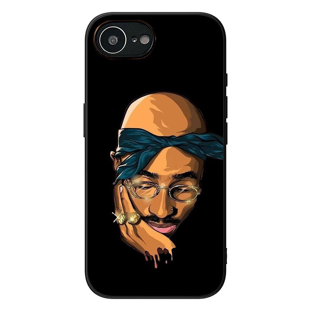 Рэпер 2pacs Певец Tupacs Чехол для телефона для OPPO A38 A18 A17 A40 A60 A80 A16 A78 A79 A54 A15 A57 4G 5G Мягкий чехол