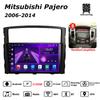 Автомобильная магнитола Android Car-Play для Mitsubishi Pajero 2006-2014 Мультимедийный плеер Головное устройство Стерео Навигация GPS BT WIFI, 8 ЯДЕР ,2+32ГБ