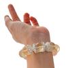 Large Particle Natural Lemon Citrine Powder Crystal Design Bracelet