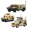 Конструктор MOC Hummer Военный Грузовик M-ATV Модель H1 Штурмовая Бронированная Машина DIY Кирпичики Образовательные Игрушки Для Мальчиков