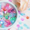 High Quality Beads Acrylic Loose Beads Heart Shape DIY 300Pcs Necklace Bracelet Charms For Jewelry Making 8.5*9mm Earrings