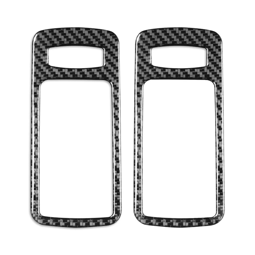 Car Door Handle Bowl Sticker Decal Carbon Fiber Interior Trim Cover for Ford Mustang 2009 2010 2011 2012 2013 2014 Accessories