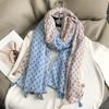 36 Designs Floral Print Voile Tassel Viscose Shawl Scarf Soft Thin Wrap Pashmina Headband Bufandas Muslim Hijab Sjaal 180*90Cm